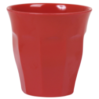Red Melamine Cup - by Rice DK